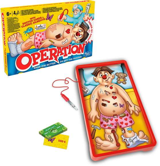 Настольная игра Operation (Операция)