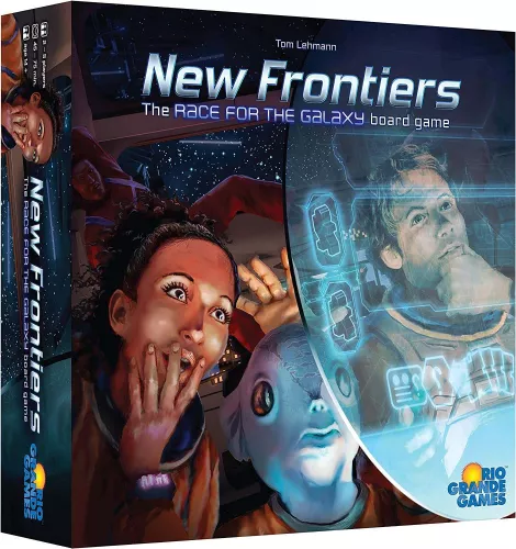 Настільна гра Race for the Galaxy: New Frontiers / Боротьба за Галактику: Нові Рубежі