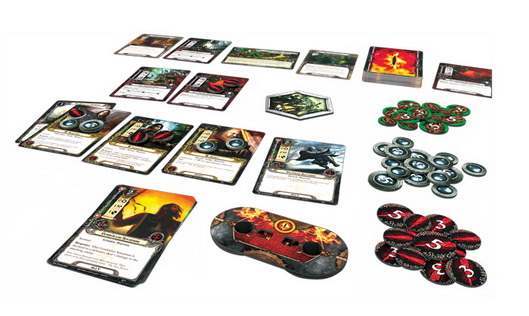 The Lord of the Rings: The Card Game – Revised Core Set. Компоненти