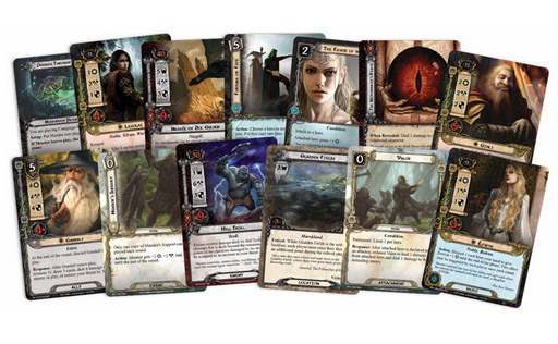 The Lord of the Rings: The Card Game – Revised Core Set. Компоненти