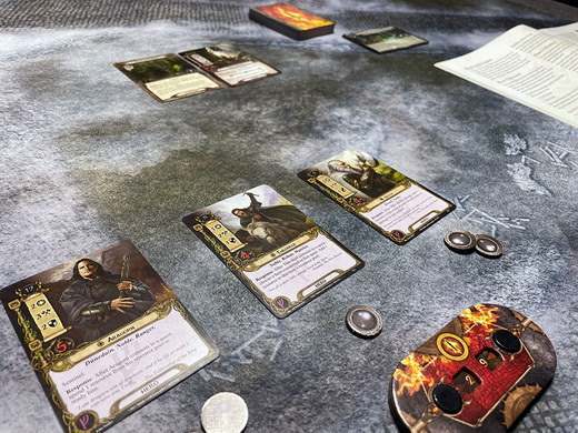 The Lord of the Rings: The Card Game – Revised Core Set. Компоненти.
