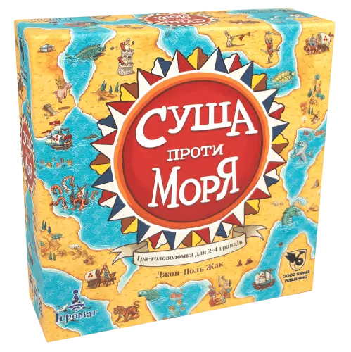 Настільна гра Суша Проти Моря (UA) / Land vs Sea (UA)