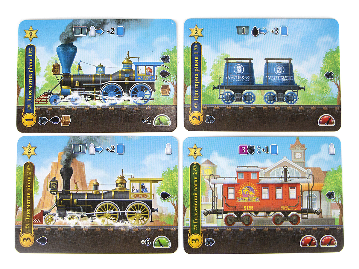 Настільна гра Острів Залізниць: Усі по Місцях (Isle of Trains: All