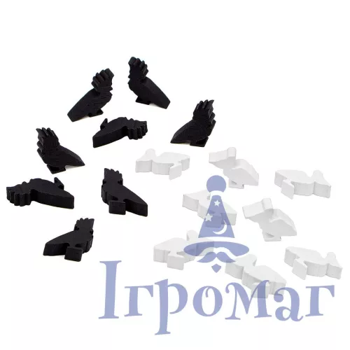 Токены дуэта для игры Крылья: Птицы Азии