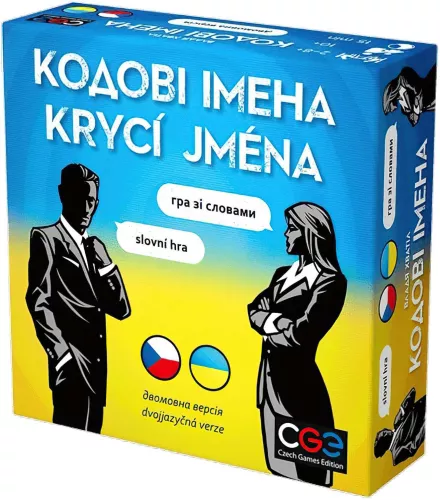 Настольная игра Кодовые Имена: Двуязычная версия / Krycí Jména