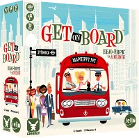 Настільна гра Get on Board. Маршрути: Нью-Йорк та Лондон (Get on Board: New York & London)