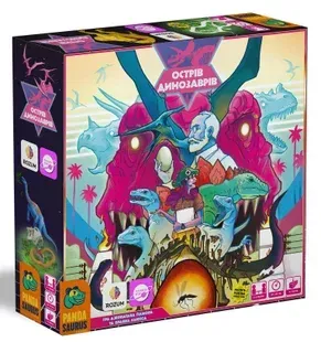 Настольная игра Остров Динозавров (Dinosaur Island)