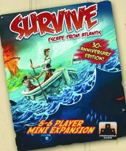 Доповнення до гри Survive: Escape from Atlantis! 5-6 Player / Вижити: Втеча з Атлантиди! Розширення на 5-6 гравців