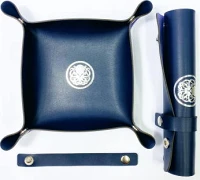 Аксесуар Лоток для кубиків Ктулху Синій / Dice tray Cthulhu navy