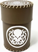 Аксесуар Чаша для кубиків Ктулху (коричнева) / Dice cup Cthulhu brown