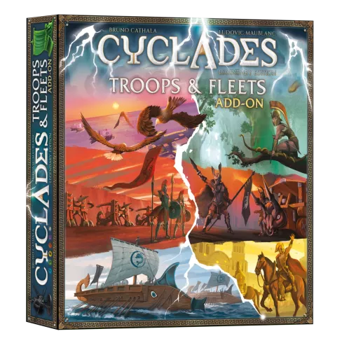 Дополнение Киклады. Легендарное издание - Отряды и флот (UA) / Cyclades: Troops & Fleets (UA)