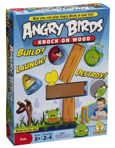 Настольная игра Angry Birds: Постучи по дереву