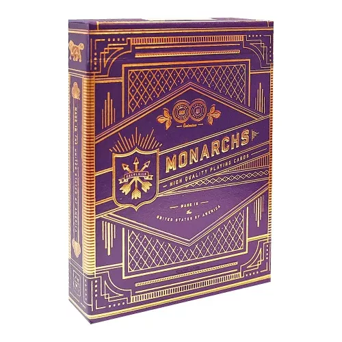 Покерные карты Theory11 Monarchs Purple