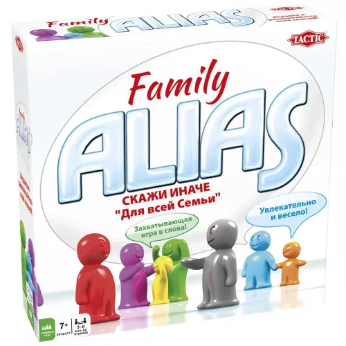 Настільна гра Аліас Сімейний (RU) / Alias Family (RU)