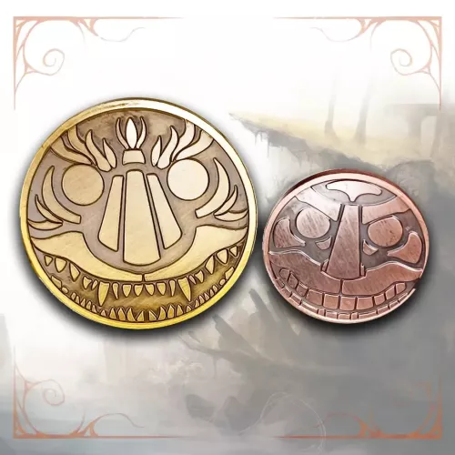 Звір - металеві монети / Beast Metal Coins
