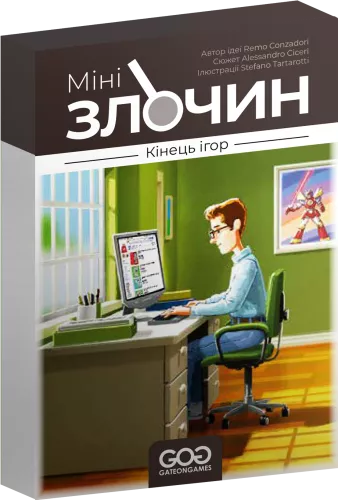Настольная игра Минипреступление. Конец игр (UA) <br /> Mini Crimes: The End of the Games (UA)