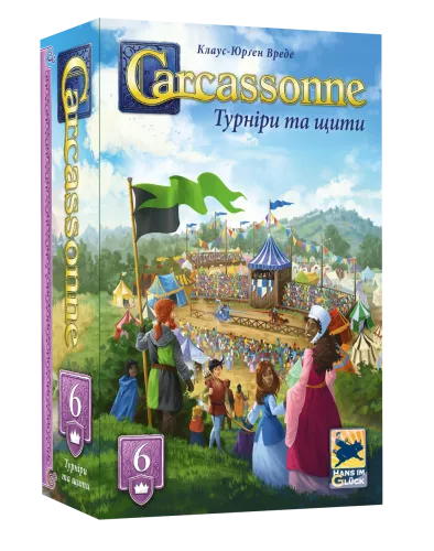 Дополнение Carcassonne №6 - Турниры и щиты (UA)<br />Count, King & Robber (UA)
