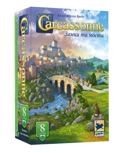 Доповнення Carcassonne №8 - Замки та мости (UA)<br />Castles & Bridges (UA)