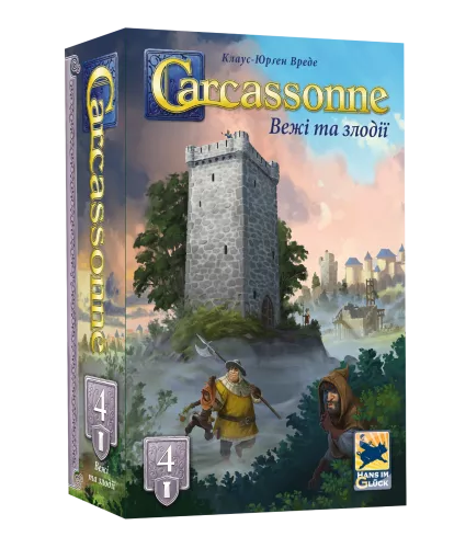 Дополнение Carcassonne №4 - Башни и воры (UA)<br />The Tower (UA)