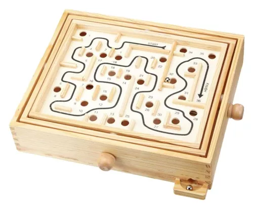Настольная игра Лабиринт средний (Labyrinth medium Philos 3198)